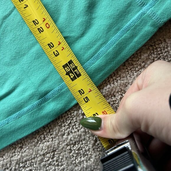 Lululemon Tank Top Womens Green Blue Swift Tech Yoga Gym Teal Running Y2K - Picture 4 of 8